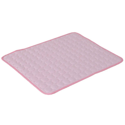 2026 Ice Silk Cooling Dog Bed - Comfortable & Machine Washable Summer Mat for Pets of All Sizes, Non-Slip Design