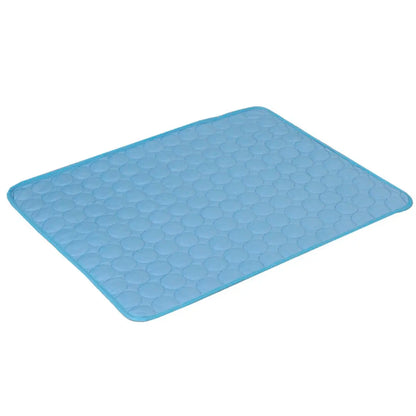 2026 Ice Silk Cooling Dog Bed - Comfortable & Machine Washable Summer Mat for Pets of All Sizes, Non-Slip Design