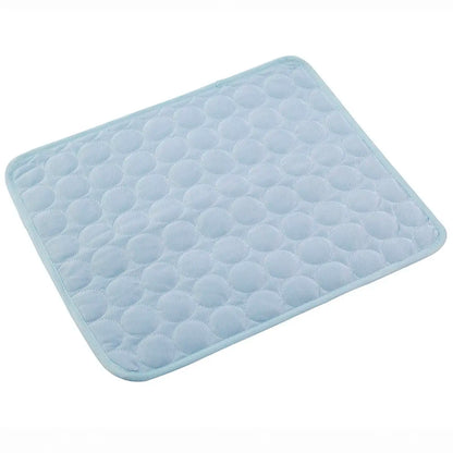 2026 Ice Silk Cooling Dog Bed - Comfortable & Machine Washable Summer Mat for Pets of All Sizes, Non-Slip Design