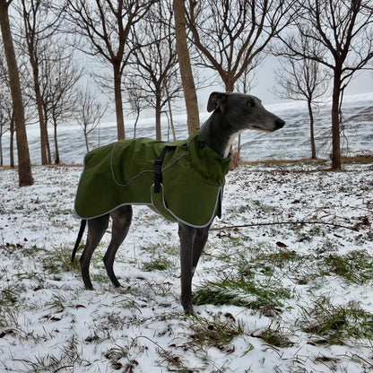 Winter Reflective Adjustable Dog Coat | Warm Thick Fleece Snow Suit for Small Medium and Large Dogs, Durable Dog Winter Jacket, Pet Warm Dog Plush Vest Style Practical
